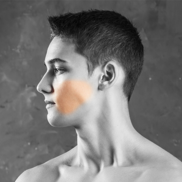 Men Cheeks & Beard Line