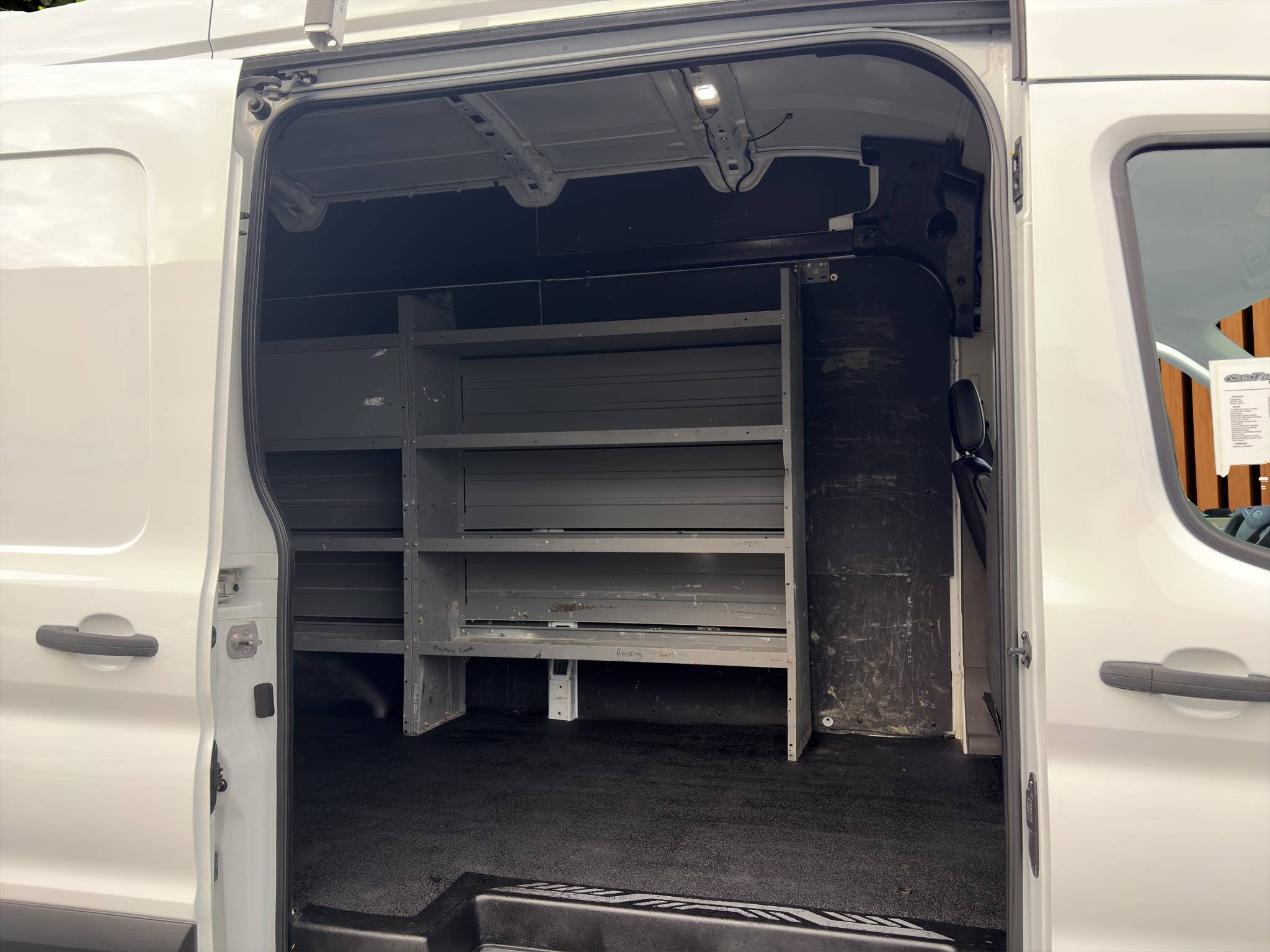 2022 FORD TRANSIT 250 HIGH ROOF EXTENDED CARGO VAN • 1 OWNER • 150K MILES RARE AWD • LADDER RACK • 3.5L V6 • 10-SPEED AUTOMATIC • 148" WHEELBASE • 9,070 GVWR Thumbnail