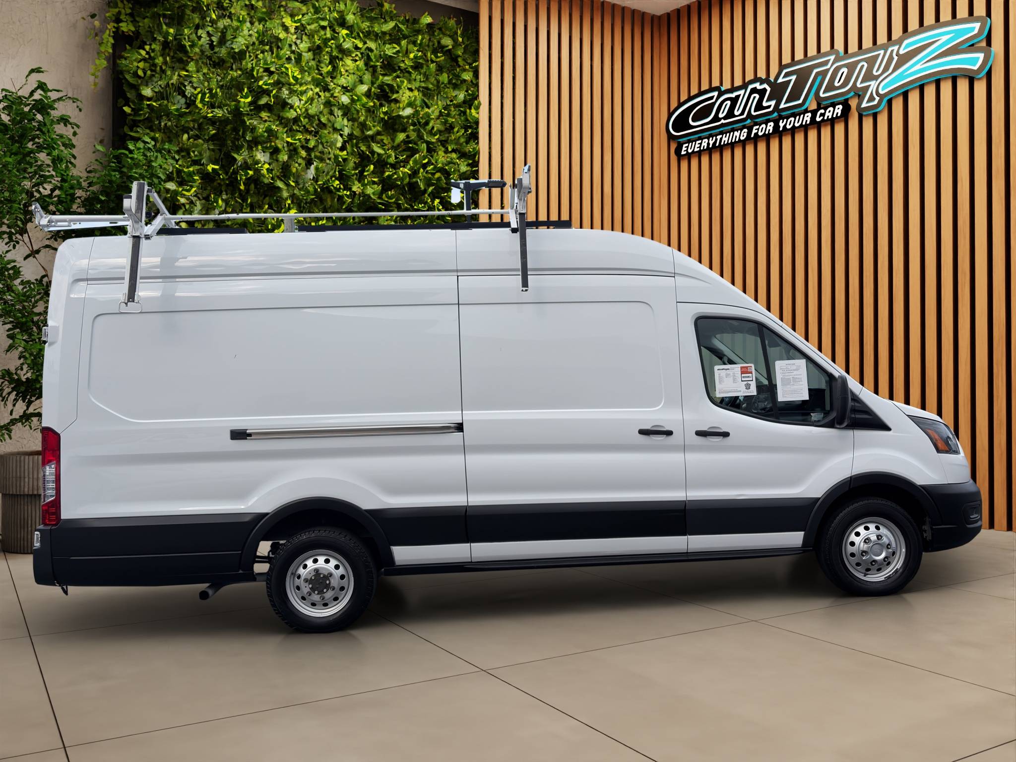 2022 FORD TRANSIT 250 HIGH ROOF EXTENDED CARGO VAN • 1 OWNER • 150K MILES RARE AWD • LADDER RACK • 3.5L V6 • 10-SPEED AUTOMATIC • 148" WHEELBASE • 9,070 GVWR Thumbnail