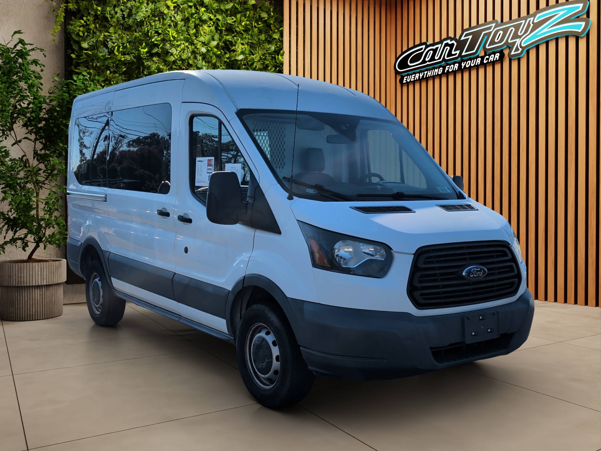 2017 FORD TRANSIT-350 MEDIUM ROOF CARGO VAN • READY TO WORK  77,918 MILES • 3.7L V6 • RWD • 6-SPEED AUTOMATIC • 130-INCH WHEELBASE for sale in Egg Harbor Township, NJ at Distinctive Car Toyz
