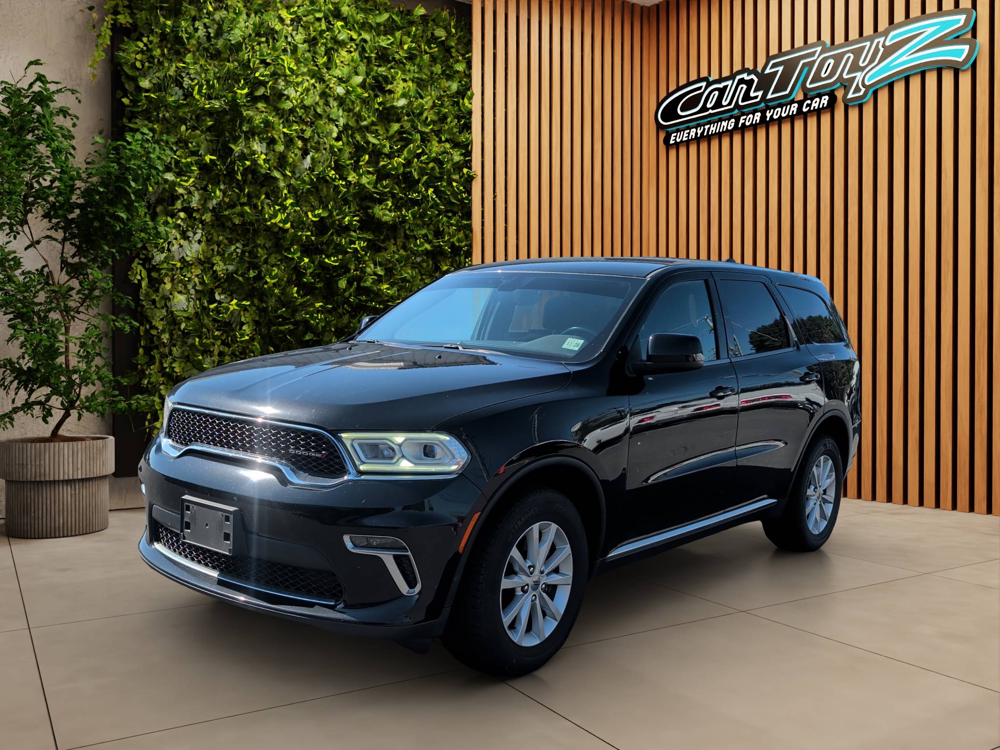 2021 DODGE DURANGO SXT • BLACKED-OUT AWD SUV  55,532 MILES • 3.6L V6 • AWD • 8-SPEED AUTOMATIC • CLEAN CARFAX • 1 OWNER Thumbnail