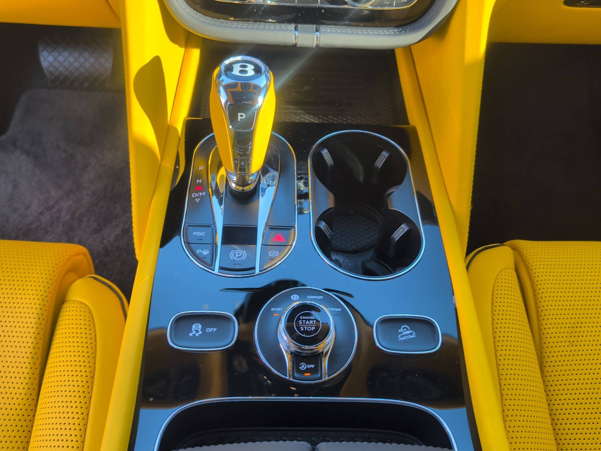 2023 BENTLEY BENTAYGA S V8 • 1 OF 1 CUSTOM FACTORY BUILD  5,180 MILES • CLEAN CARFAX • 1 OWNER • TWIN-TURBO V8 • CUSTOM YELLOW INTERIOR Thumbnail