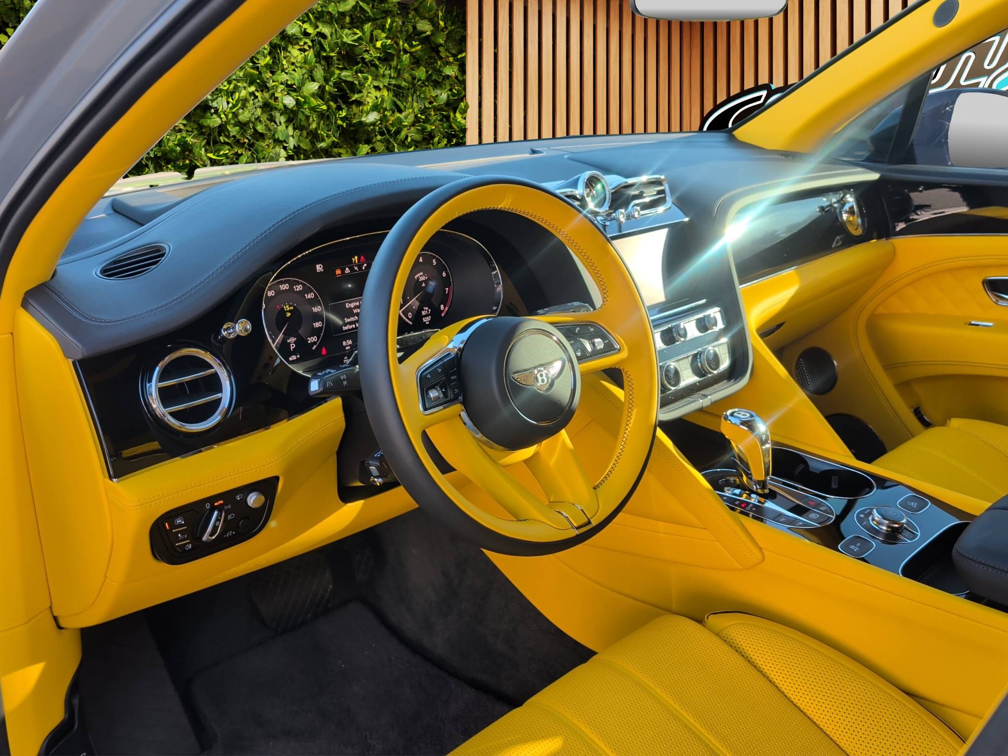 2023 BENTLEY BENTAYGA S V8 • 1 OF 1 CUSTOM FACTORY BUILD  5,180 MILES • CLEAN CARFAX • 1 OWNER • TWIN-TURBO V8 • CUSTOM YELLOW INTERIOR Thumbnail