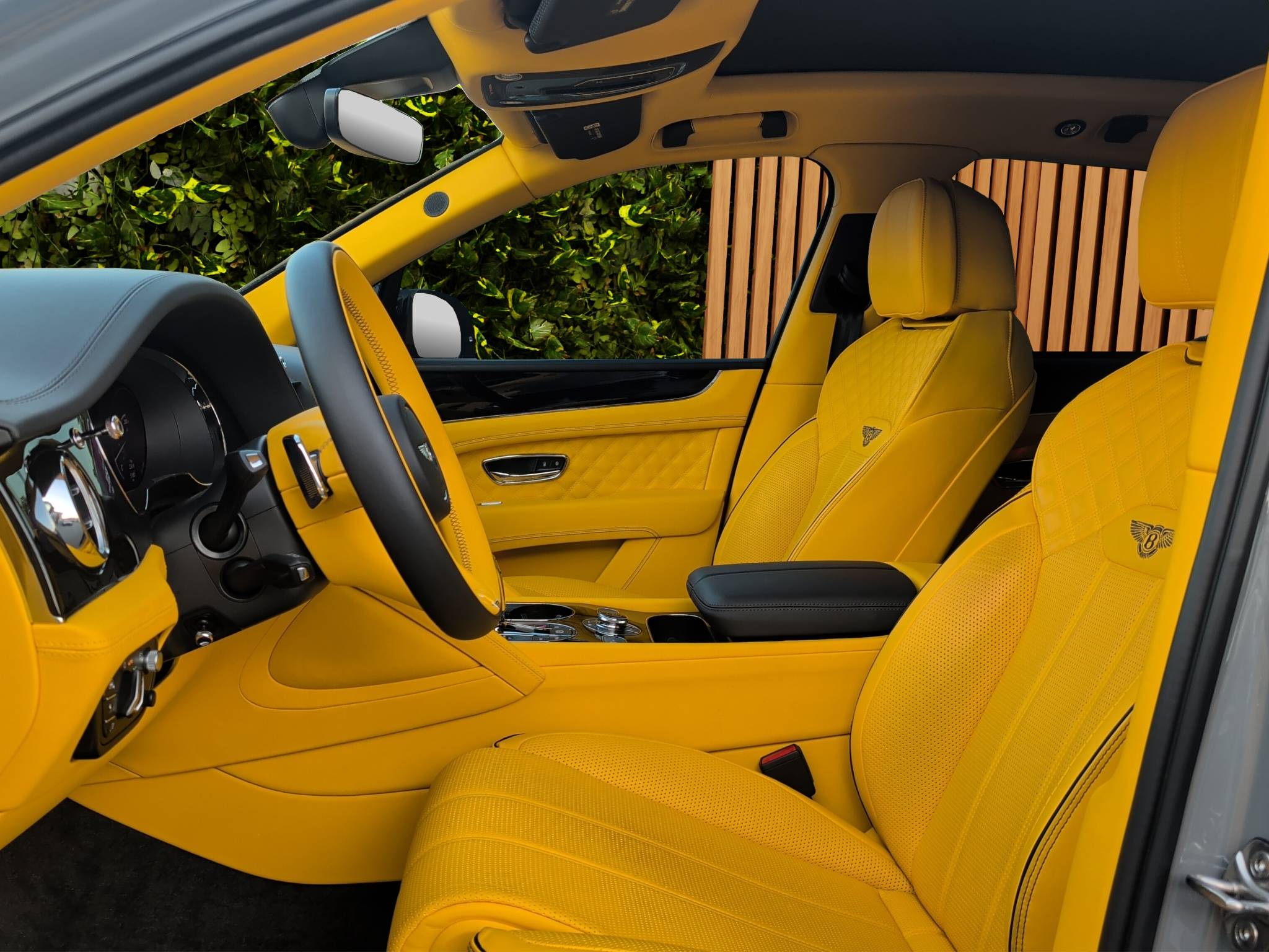 2023 BENTLEY BENTAYGA S V8 • 1 OF 1 CUSTOM FACTORY BUILD  5,180 MILES • CLEAN CARFAX • 1 OWNER • TWIN-TURBO V8 • CUSTOM YELLOW INTERIOR Thumbnail