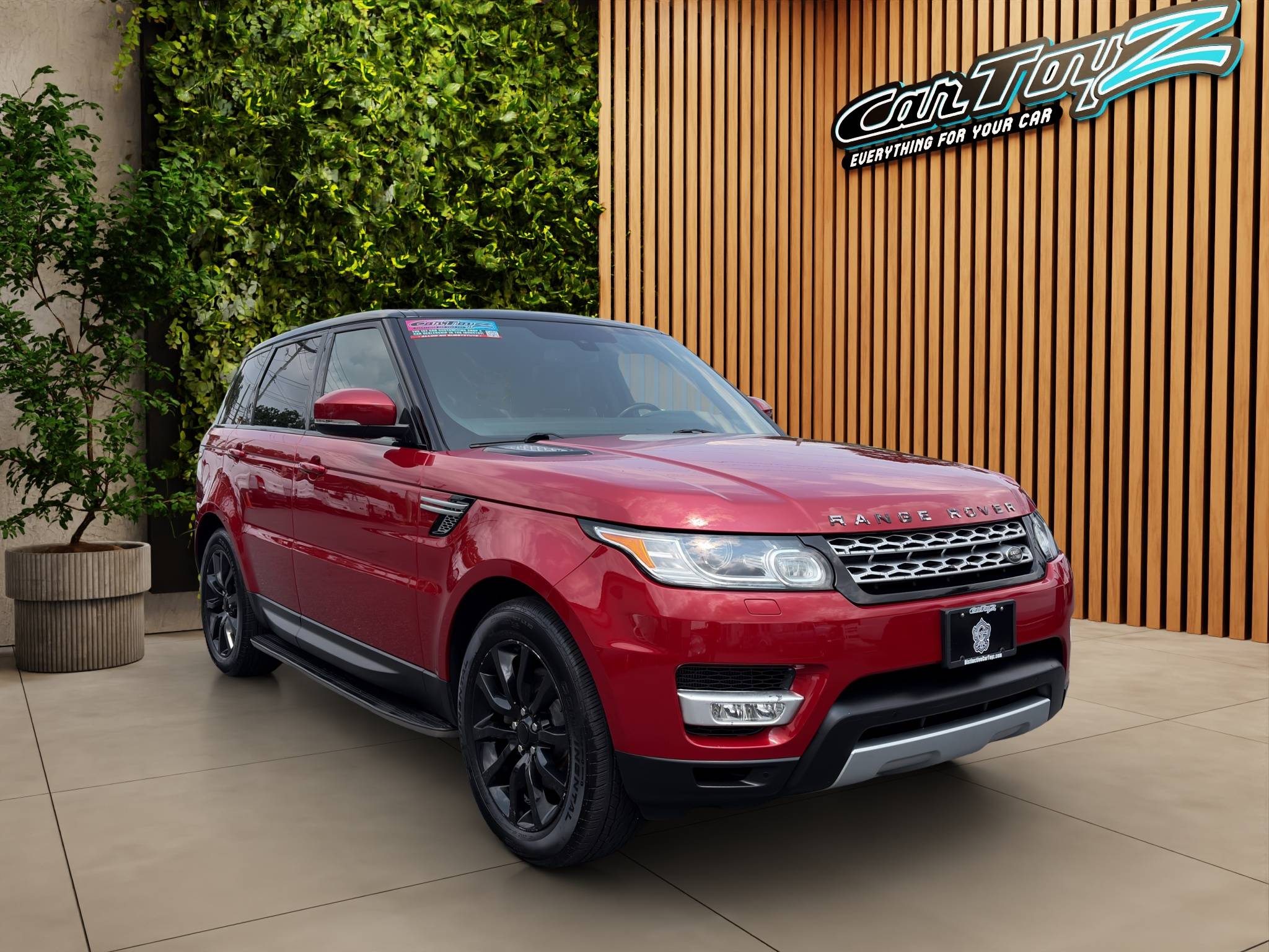 2014 LAND ROVER RANGE ROVER SPORT HSE  3.0L SUPERCHARGED V6 • 4WD • RED • CLEAN CARFAX for sale in Egg Harbor Township, NJ - Distinctive Car Toyz