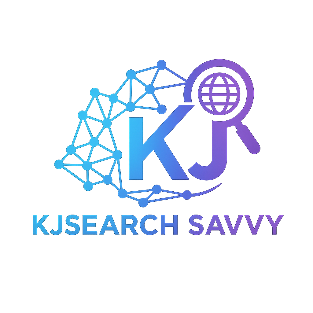 KJ Search Savvy Logo