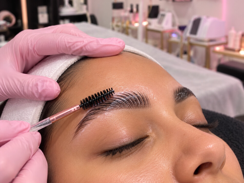 Lash Lift & Brow Lamination · 1 Session after treatment