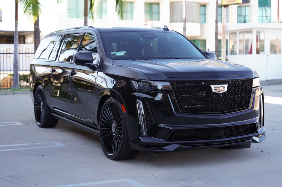 Cadillac Escalade ESV-V Black Rental Nashville – Supercharged Luxury SUV, High-Performance VIP | Coming Soon