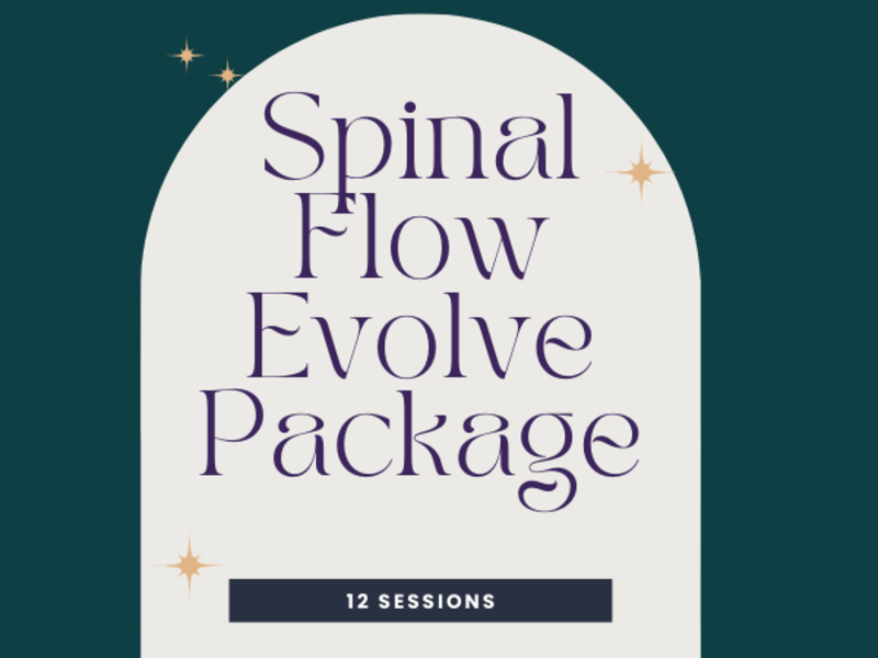 Black Friday - Spinal Flow Evolve Package - 12 sessions