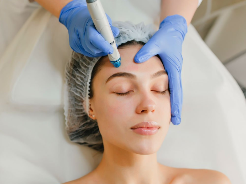 Microneedling with PDRN at Barbie Beauty Care