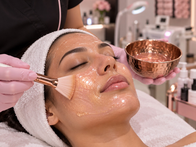 Hydrafacial · Deep Skin Cleansing & Hydration after treatment