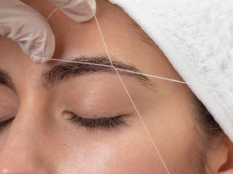 Eyebrow Threading